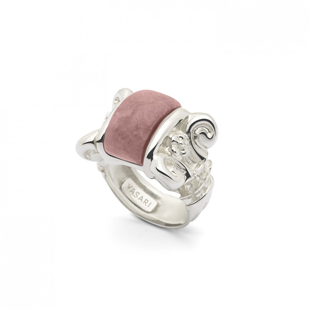 Anillo LOV Capitel Rodonita