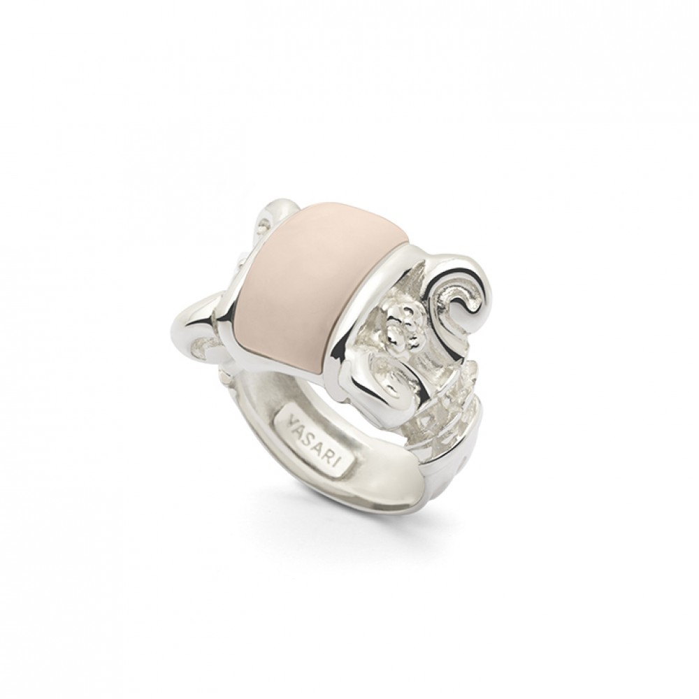 Anillo LOV Capitel Opalina Rosa